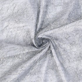 Лоскут с ворсом из фольги, цвет белый, 100 × 140см