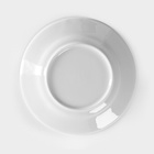 Тарелка фарфоровая «Идиллия», d=20 см, белая - фото 4597561