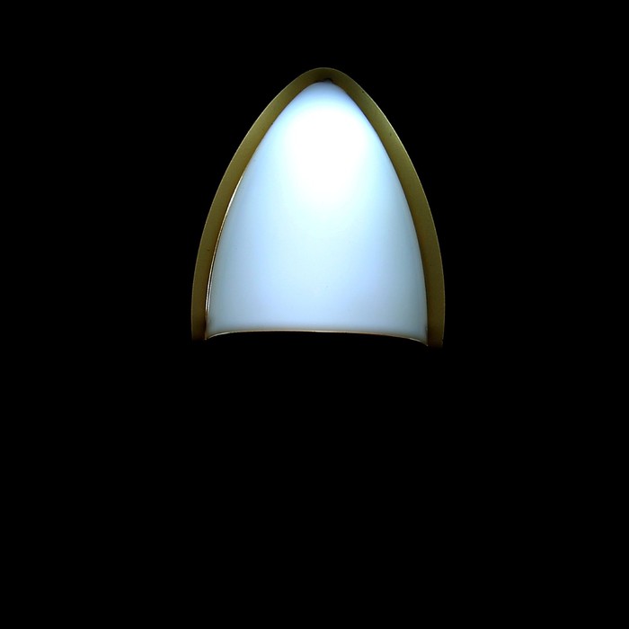 Ночник "Светлячок" с датчиком освещения, 3_LED х 1 Вт, 10 см (220В) золот. RISALUX - фото 1897989988