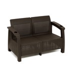 Набор садовой мебели "Ротанг": стол + 2 кресла, диван 2-хместный, диван 3-хместный - Фото 7