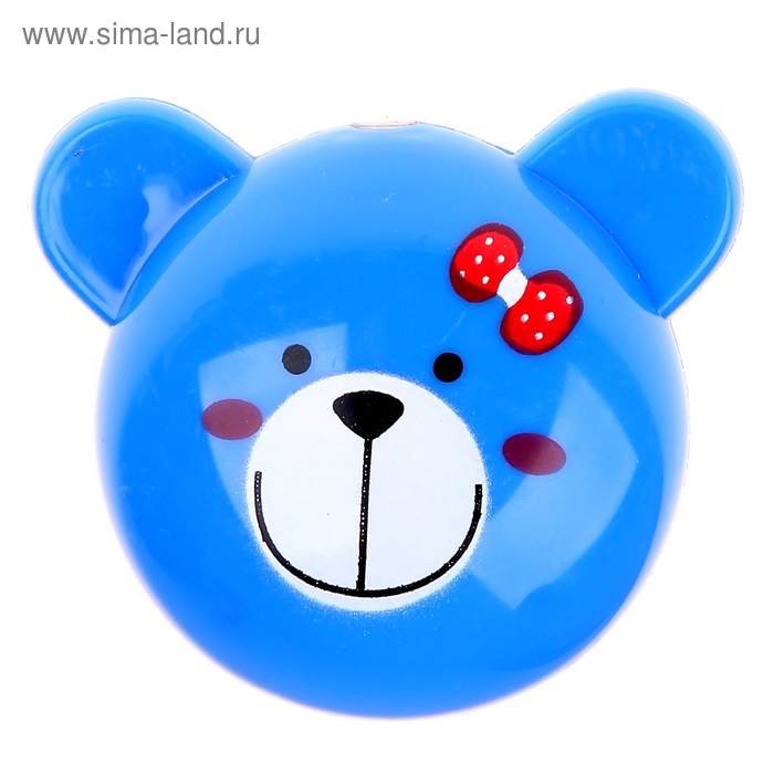 Ночник "Панда" с датчиком освещенности, 4_LED х 1 Вт, 9 см (220В) синий - Фото 1