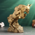 Фигура "Бык на камне" 21х25х9см, бронза - фото 24131788