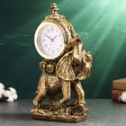 Часы "Слон" 32см, бронза - фото 23402492