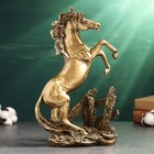 Фигура "Лошадь на камне большая" 31х21х10см, бронза - фото 24131833