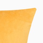 Подушка декоративная Этель цв. желтый, 30*30см, велюр - Фото 2