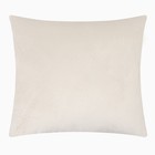 Подушка декоративная «Этель», 30×30 см, велюр, молочная - Фото 2
