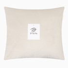 Подушка декоративная «Этель», 30×30 см, велюр, молочная - Фото 5