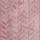 Плед Косичка, 200х205см, велсофт 250г/м, полиэстер - фото 24294854