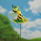 Штекер "Пчелка на листочке", длина 60см - фото 297736669