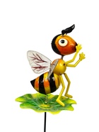 Штекер садовый «Пчёлка на листочке», h=60 см, МИКС, Greengo - Фото 11