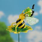 Штекер "Пчелка на листочке", длина 60см - Фото 3