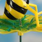 Штекер "Пчелка на листочке", длина 60см - фото 8244380