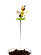 Штекер садовый «Пчёлка на листочке», h=60 см, МИКС, Greengo - Фото 9