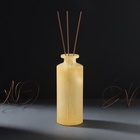 Диффузор для эфирных масел «Вертикаль», 135 мл, матовый жёлтый, 5×5×13 см - Фото 4