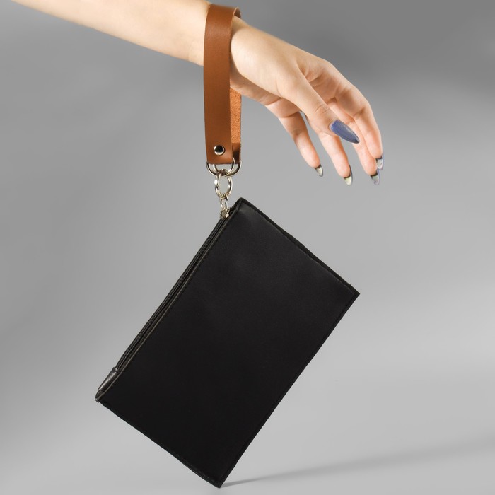 Ручка для сумки, 30 ± 1 × 2 см, цвет коричневый