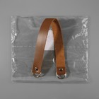 Ручка для сумки, 30 ± 1 × 2 см, цвет коричневый - фото 8574699