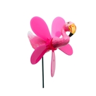 Декор садовый "Фламинго" с пропеллером, штекер 60 см, микс цвета - Фото 1