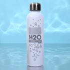 Бутылка для воды H2O, 700 мл - фото 4409223