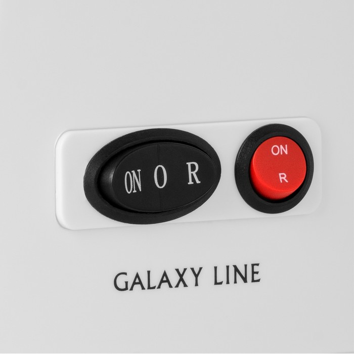 Мясорубка Galaxy LINE GL 2421, 1600 Вт, 1.5 кг/мин, реверс, 2 насадки, белая