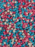 Посыпка кондитерская «Звездочки»: белые, розовые, голубые, 50 г - Фото 2