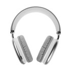 Наушники беспроводные, полноразмерные, RX-8, Bluetooth 5.3, с шумоподавлением, с микрофоном, AUX, 400 мАч, серебристые - Фото 7