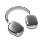 Наушники беспроводные, полноразмерные, RX-8, Bluetooth 5.3, с шумоподавлением, с микрофоном, AUX, 400 мАч, серебристые - Фото 11