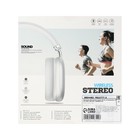 Наушники беспроводные, полноразмерные, RX-8, Bluetooth 5.3, с шумоподавлением, с микрофоном, AUX, 400 мАч, серебристые - Фото 16