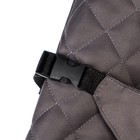 Шезлонг детский, кресло - качалка с игрушками для новорождённых «Крошка Я», серый - Фото 12