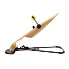 Шезлонг детский, кресло - качалка с игрушками для новорождённых «Крошка Я», бежевый - Фото 9