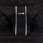 Шезлонг детский, кресло - качалка с игрушками для новорождённых «Крошка Я», цвет чёрный - Фото 11