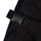 Шезлонг детский, кресло - качалка с игрушками для новорождённых «Крошка Я», цвет чёрный - Фото 12