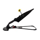 Шезлонг детский, кресло - качалка с игрушками для новорождённых «Крошка Я», цвет чёрный - Фото 9