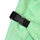 Шезлонг детский, кресло - качалка с игрушками для новорождённых «Крошка Я», зелёный - Фото 12