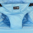 Шезлонг детский, кресло - качалка с игрушками для новорождённых «Крошка Я», голубой - Фото 11