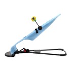 Шезлонг детский, кресло - качалка с игрушками для новорождённых «Крошка Я», голубой - Фото 9