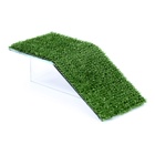 Мостик для черепахи №1 с травой, 20×10×6.5 см - Фото 2