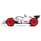 Машинка на пульте управления «Формула», радиоуправление, работает от аккумулятора, эффект дыма, свет, цвет белый - Фото 2