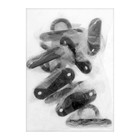 Кронштейн ТУНДРА для крепления тросов 2,5 см, цвет черный - Фото 5