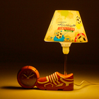 Часы настольные детские «Футбол», подсветка, плавный ход, от батарейки 1×АА - Фото 5