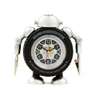 Часы-светильник настольные "Робот", с подвесом, плавный ход, АА - фото 11869642