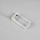 Светодиодная фигура «Конус золотистый» 17 × 60 × 17 см, металл, батарейки АААх3 (не в комплекте), свечение тёплое белое - фото 24131844