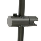 Душевая стойка ZEIN S08, с держателем для душевой лейки, графит - Фото 3