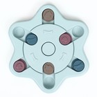 Игрушка интеллектуальная для лакомств "Звезда", 24 х 3 см, голубая - фото 8157291