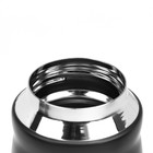 Термос Мастер К «Топ», 500 мл, сохраняет тепло 12 часов, нержавеющая сталь, чёрный - Фото 3