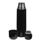 Термос, серия: Гильза, 500 мл, сохраняет тепло до 8 ч, черный - фото 809318420