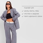 Пиджак женский с разрезом на спине MIST размер XS-S, цвет серый 9855307