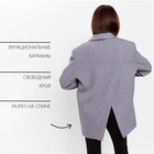 Пиджак женский с разрезом на спине MIST размер XS-S, цвет серый 9855307