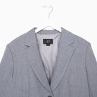 Пиджак женский с разрезом на спине MIST размер XS-S, цвет серый - Фото 9