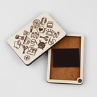 Игольница магнитная «Швейные принадлежности», 8 × 5,5 см - фото 9615173