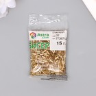 Стеклярус "Астра" 5 мм, 15 гр, золото - Фото 3